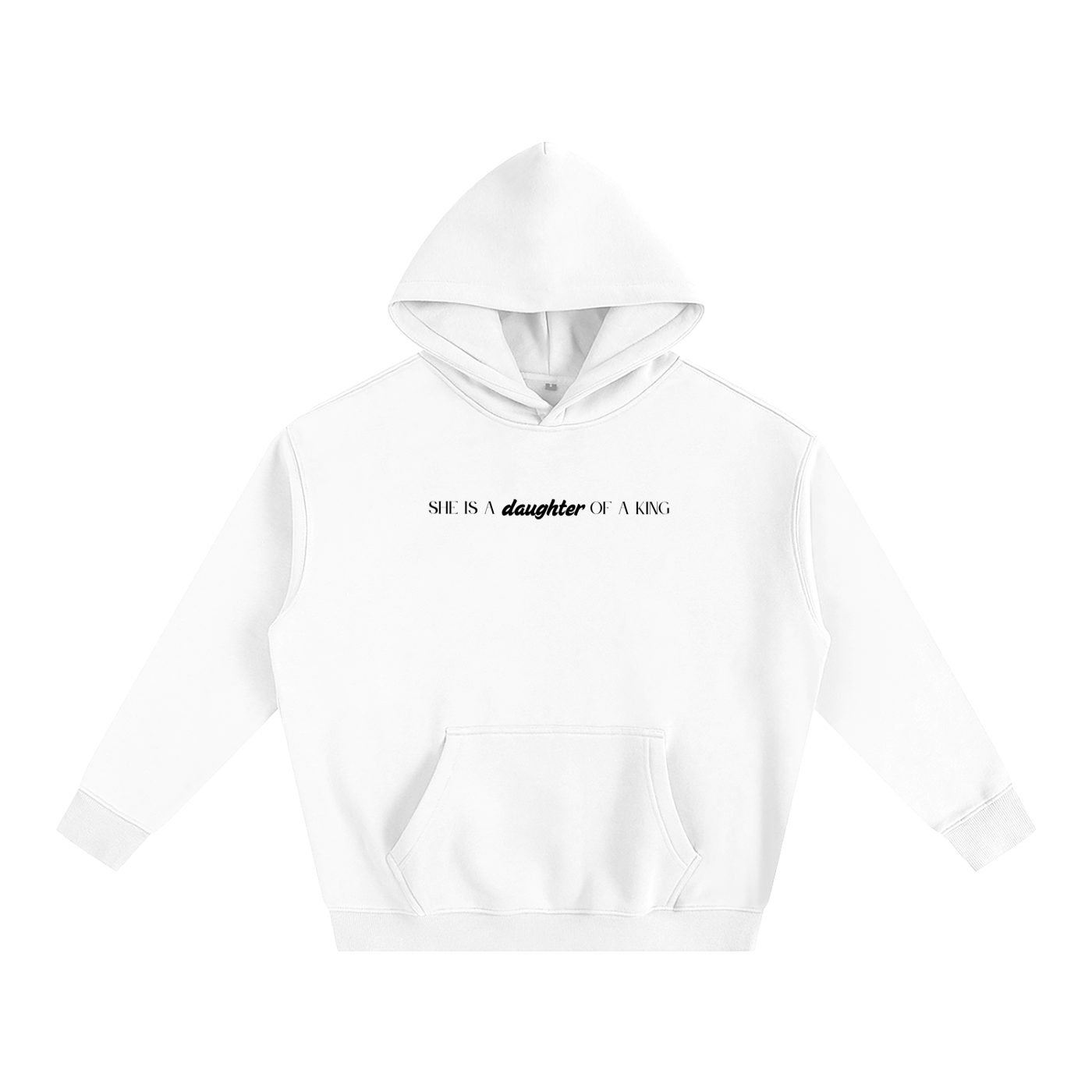 Daughter of a King Oversized Fleece Hoodie